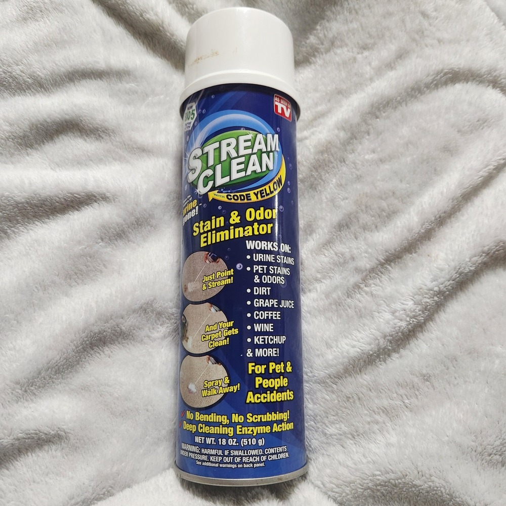 Stream Clean Stain & Odor Eliminator 18oz Enzyme Action Carpet Spray Marc Gill